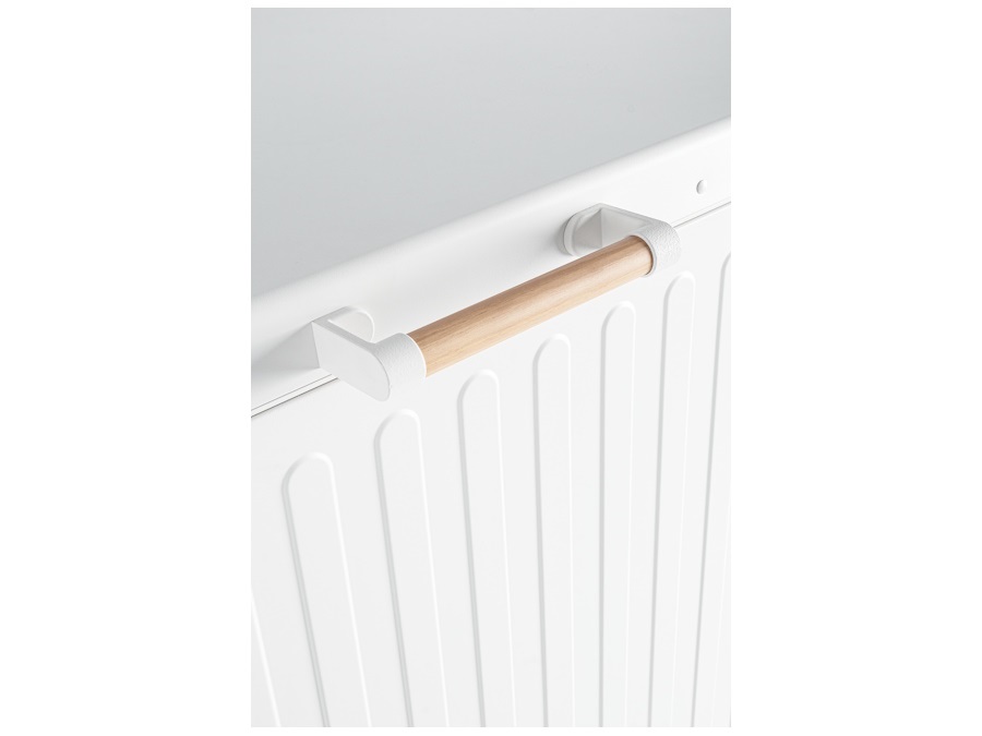 BIZZOTTO Baule portacuscino con ruote ocean bianco