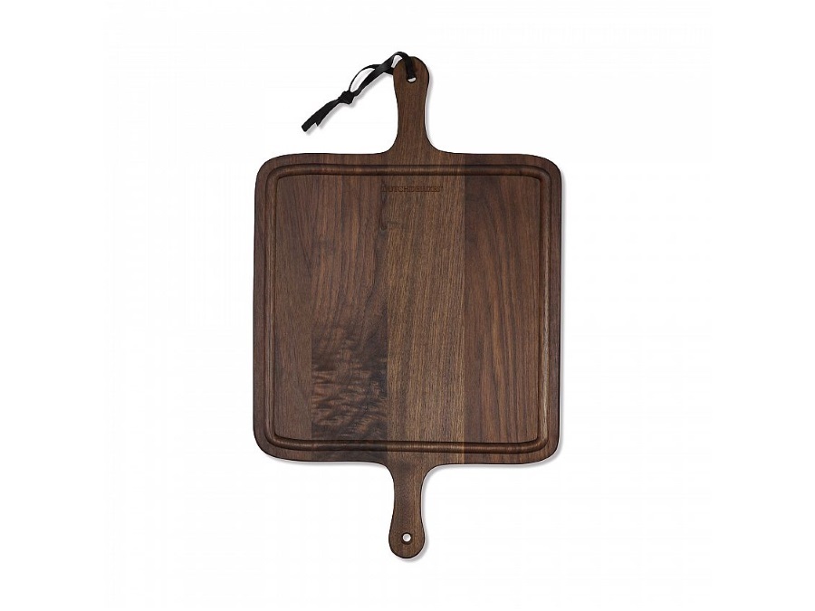 DUTCHDELUXES BBQ Board, tagliere xl quadrato 34x55 noce