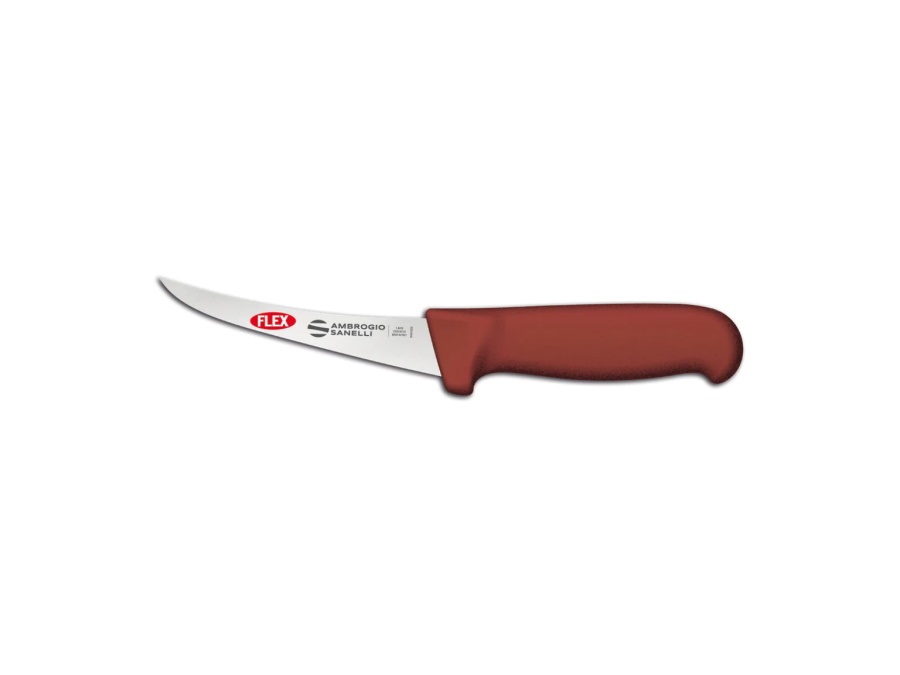 AMBROGIO SANELLI Bbq - coltello disosso curvo lama flessibile, 15 cm