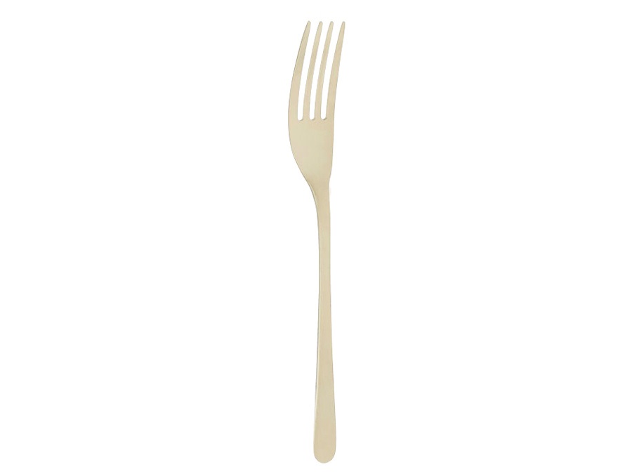 ABERT Bean, set 2 forchette tavola, champagne