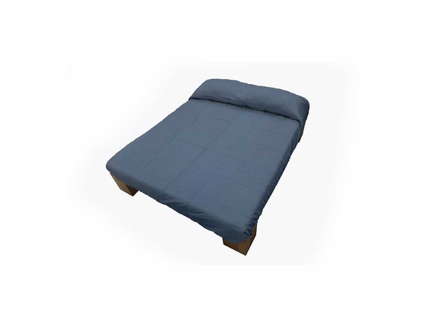 UNO CASA & DESIGN BEATRIZ 2 COPRILETTO 100% COTONE JEANS, 250x260