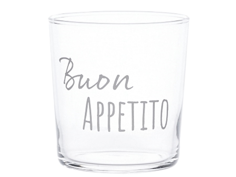 SIMPLE DAY LIVING & LIFESTYLE Bicchiere buon appetito, 35,5 cl