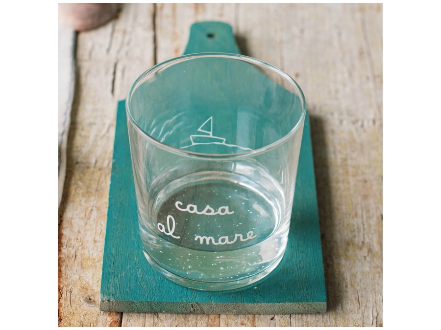 SIMPLE DAY LIVING & LIFESTYLE Bicchiere Casa al mare, 35,5 cl