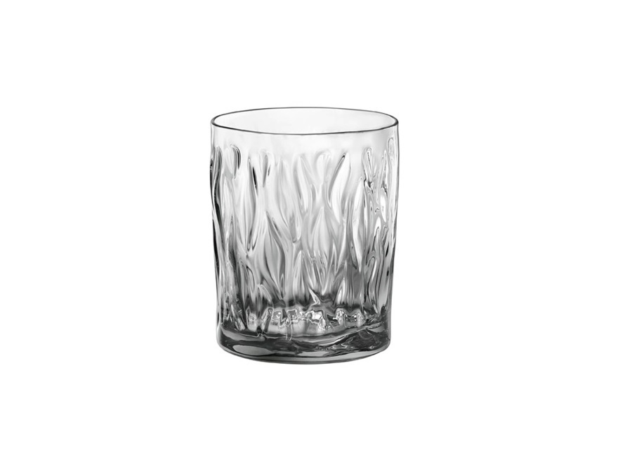 BORMIOLI ROCCO Bicchiere da acqua WIND, light onyx (grigio),30 cl, CONFEZIONE 3 PZ