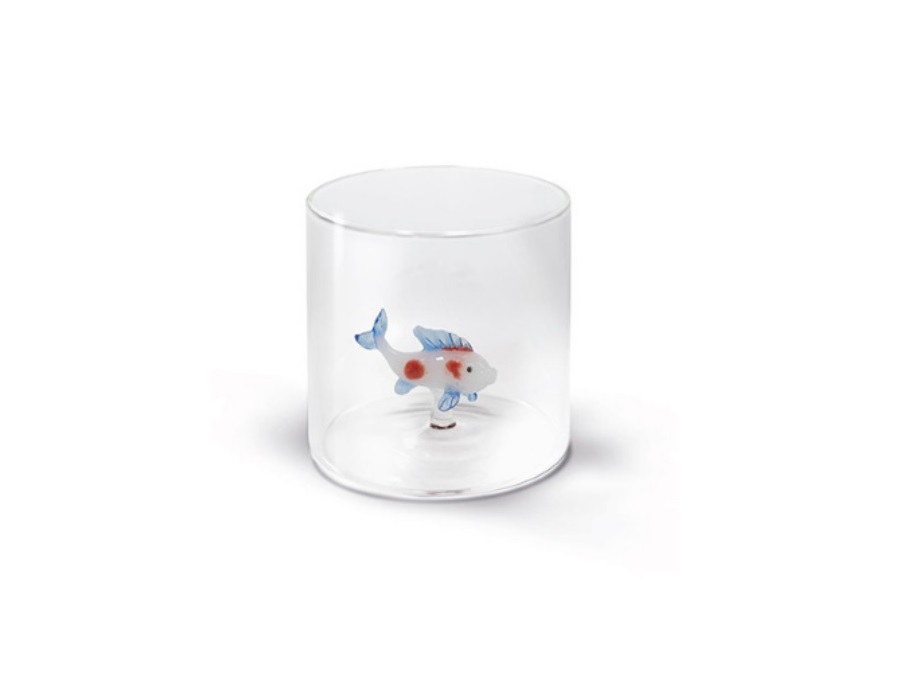 WD LIFESTYLE Bicchiere in vetro 250 ml, carpa