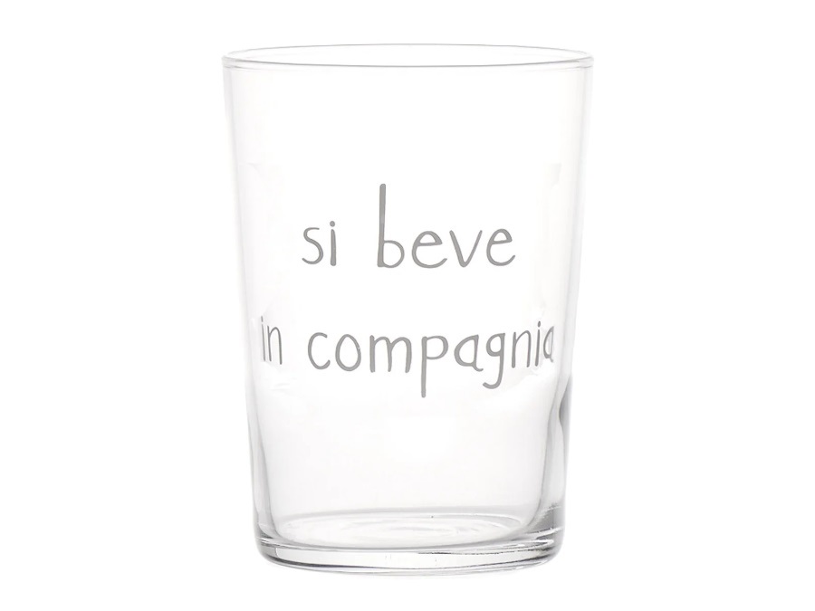 SIMPLE DAY LIVING & LIFESTYLE Bicchiere si beve in compagnia, 50 cl