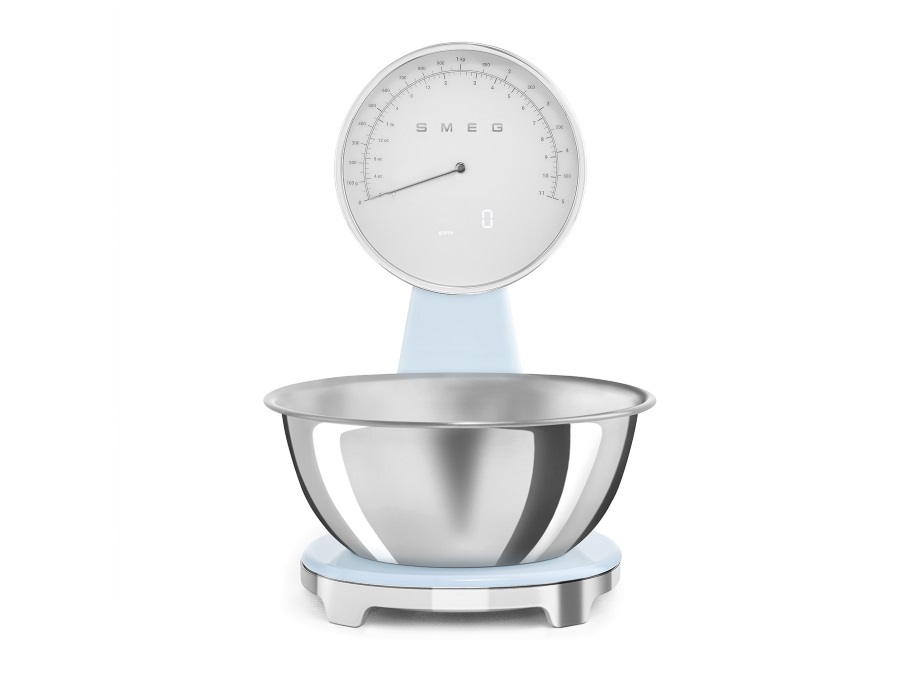 SMEG Bilancia da cucina azzurra