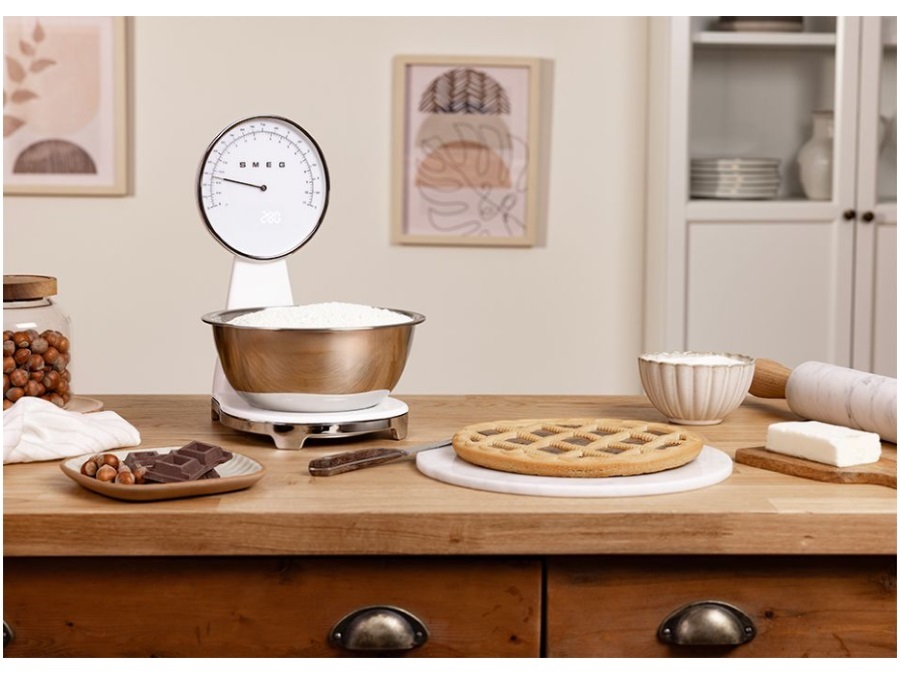 SMEG Bilancia da cucina bianca