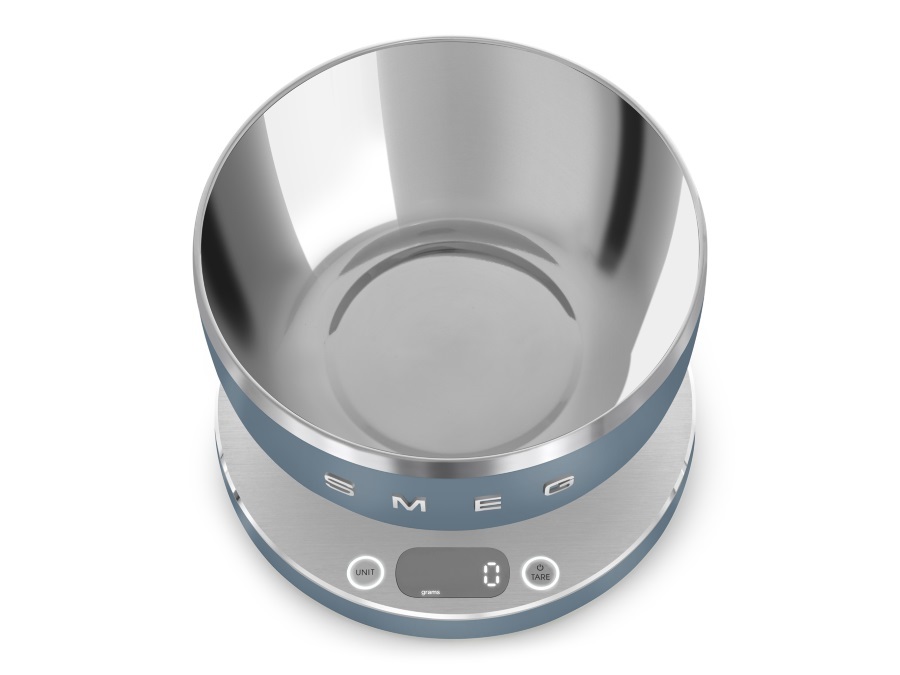 SMEG Bilancia da cucina digitale blu tempesta opaco