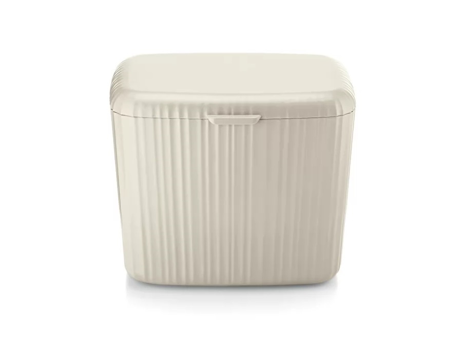 Azzurro Polvere 3,7 Lt 100/% Post Consumer Recycled Plastic Guzzini BIO WASTY Pattumiera