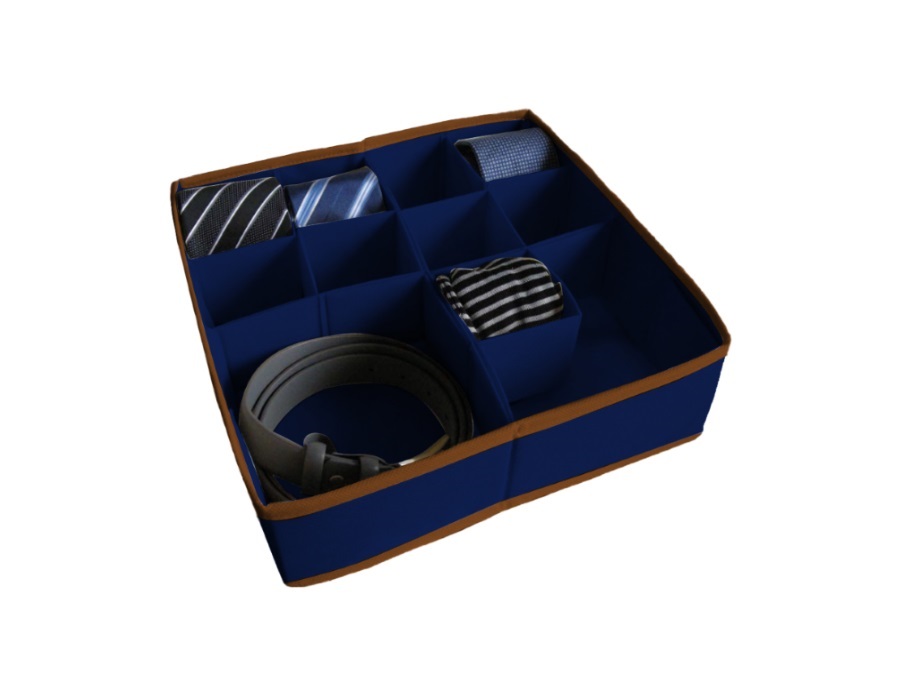 ORDINETT Blue, divisore modulare L 30,5x30,5x10 cm