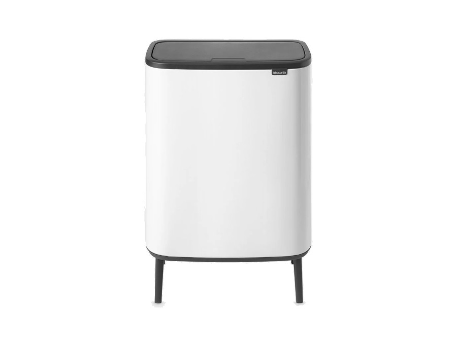 BRABANTIA BO TOUCH BIN HI pattumiera 2 x 30 litri - White