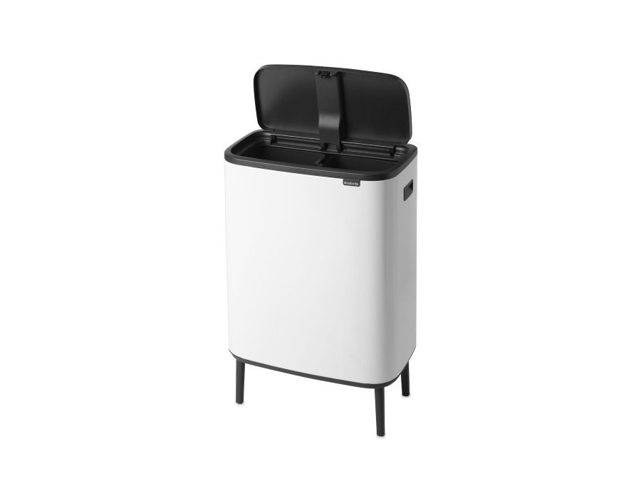 BRABANTIA BO TOUCH BIN HI pattumiera 2 x 30 litri - White