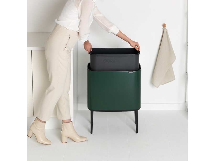 BRABANTIA BO TOUCH BIN pattumiera 36 litri - Pine Green