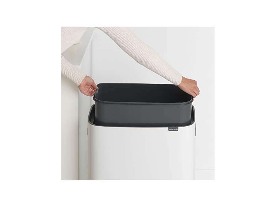 BRABANTIA BO TOUCH BIN pattumiera 60 litri - White