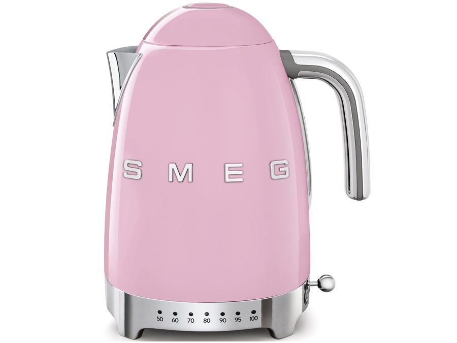 SMEG Bollitore con temperatura regolabile 3D ROSA ANNI '50 SMEG 2400W