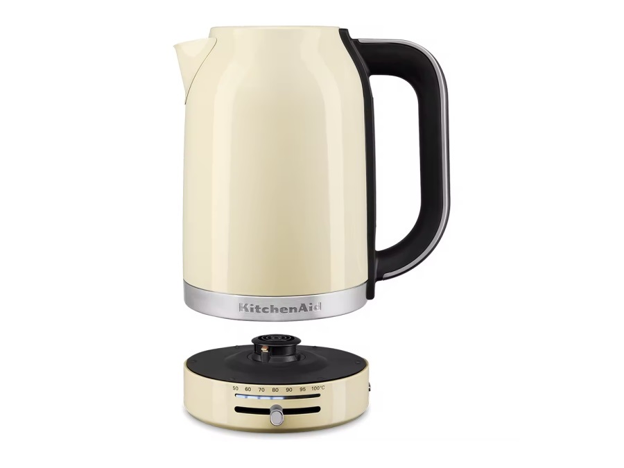 KITCHENAID BOLLITORE ELETTRICO A TEMPERATURA REGOLABILE 1,7L, crema