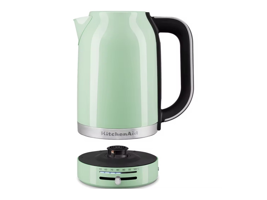 KITCHENAID BOLLITORE ELETTRICO A TEMPERATURA REGOLABILE 1,7L,  Pistacchio