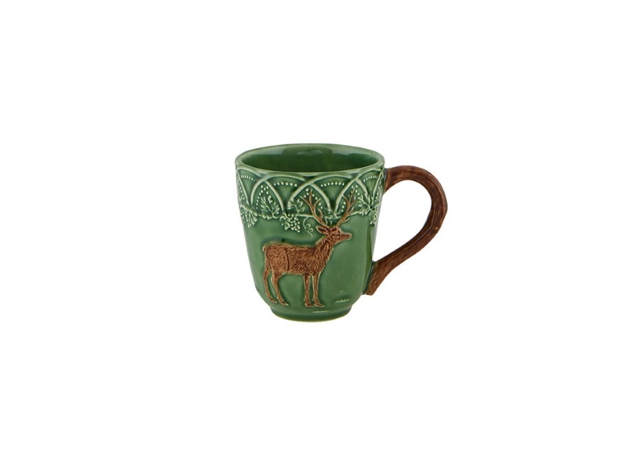 BORDALLO PINHEIRO Bosque, mug cervo