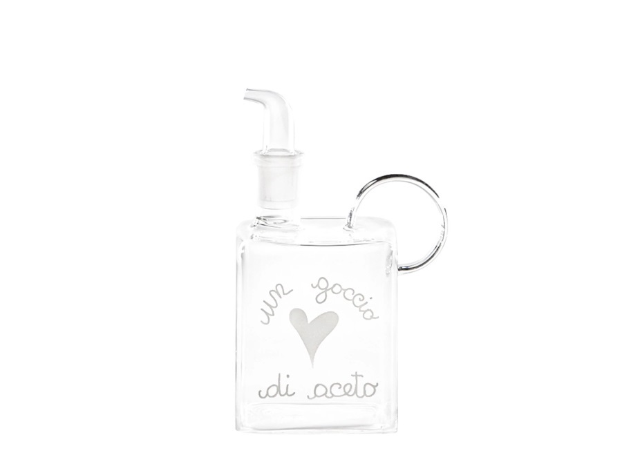 SIMPLE DAY LIVING & LIFESTYLE Bottiglia aceto Un Goccio di Aceto, 400ml