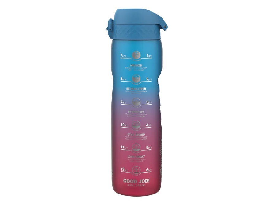 ION8 BOTTIGLIA D'ACQUA MOTIVAZIONALE BLUE & PINK - 1 LT