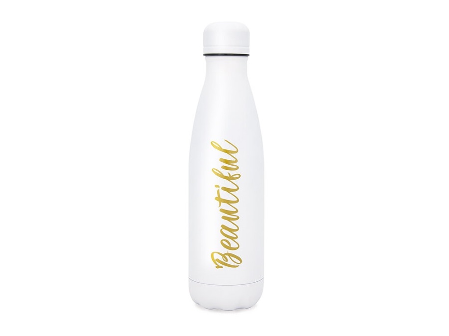 Wd lifestyle bottiglia termica bianco beautiful, 0,5 l