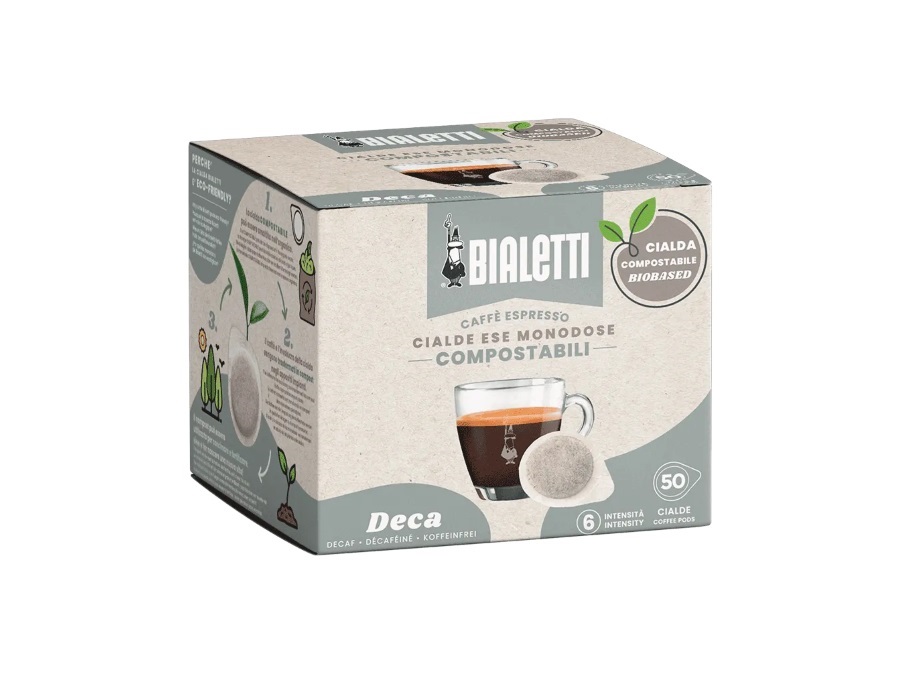 BIALETTI INDUSTRIE Box 50 Cialde Espresso Monodose Decaffeinato
