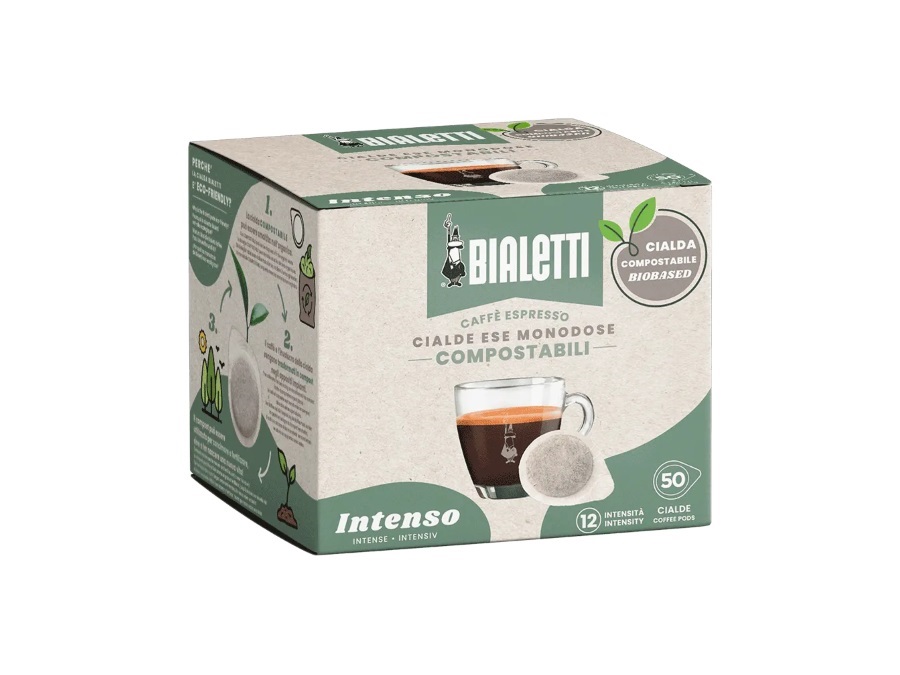 BIALETTI INDUSTRIE Box 50 Cialde Espresso Monodose Intenso
