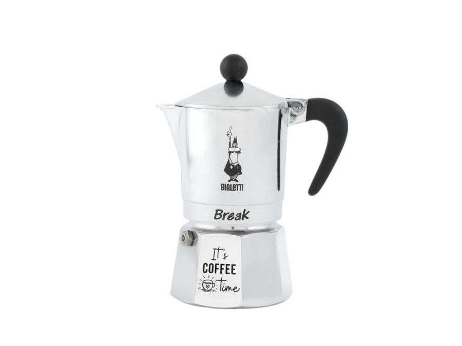 BIALETTI INDUSTRIE Break coffee time, moka 3 tazze