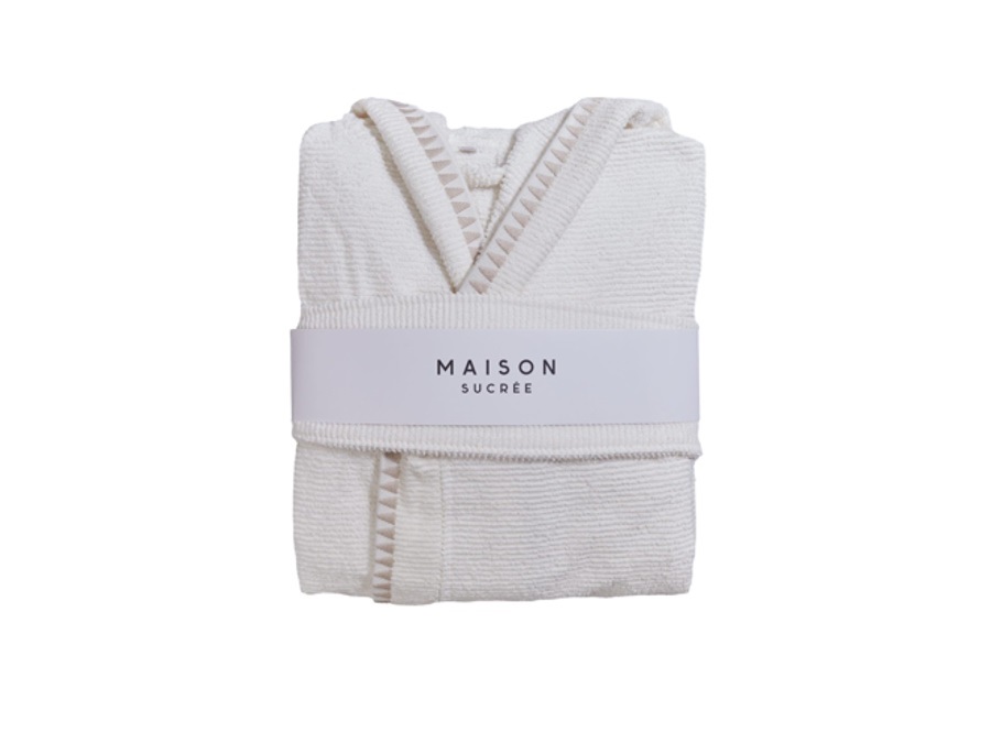 MAISON SUCREE Brera, accappatoio burro - Taglia L/XL