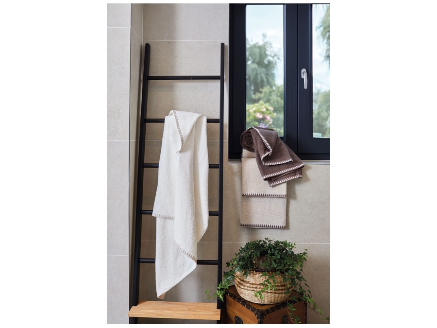 MAISON SUCREE Brera, telo doccia cioccolato - 100x150 cm