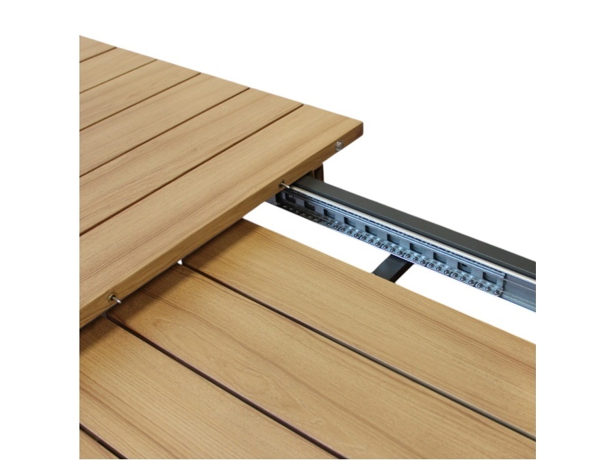 MAGAZZINI COSMA S.P.A. Brooklyn, tavolo 150/200x100 cm effetto legno