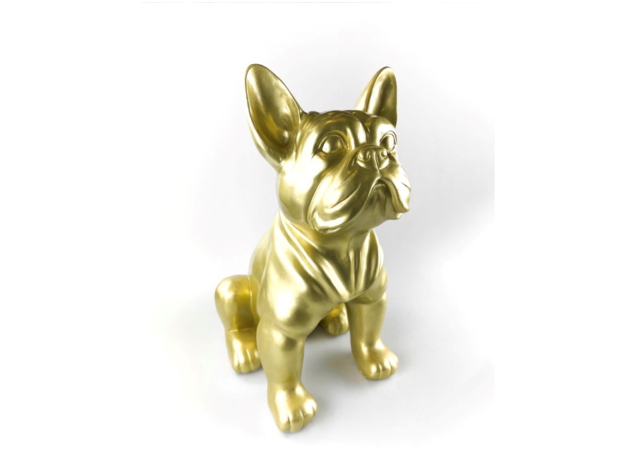 STOOBZ DESIGN Bulldog pop, 37 cm, oro