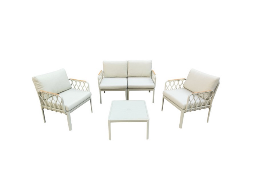 VERDELOOK Cadice, salotto ecru