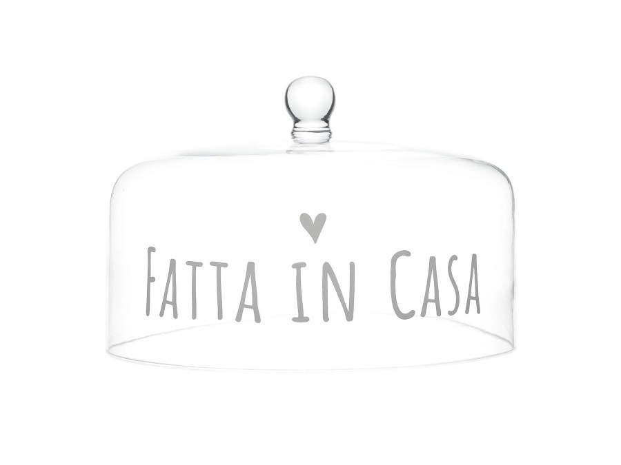 SIMPLE DAY LIVING & LIFESTYLE Campana in vetro Fatta In Casa, Ø 28,5 cm