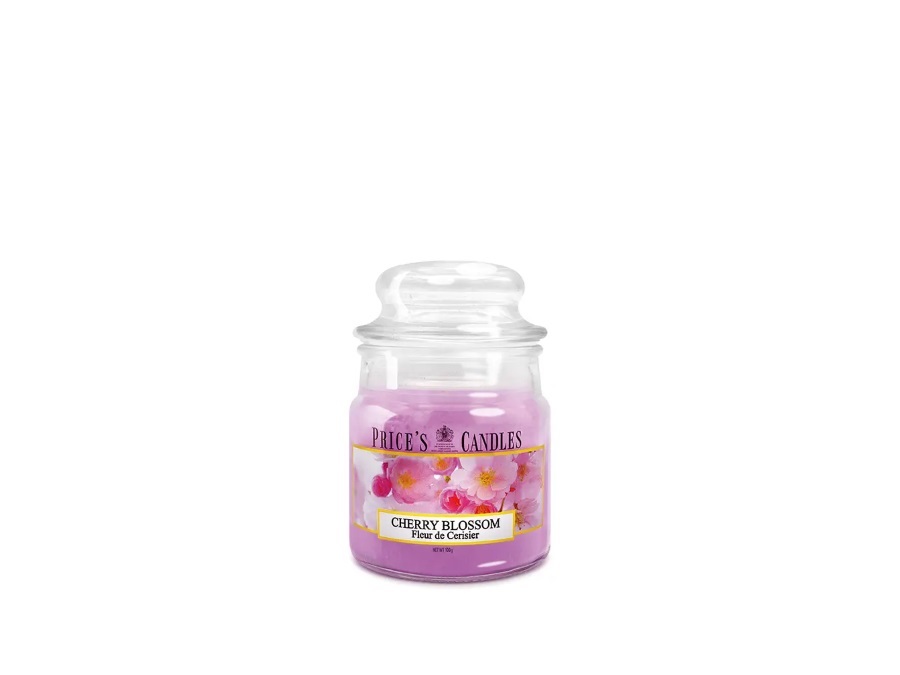 PRICE'S CANDLES Candela giara piccola 100 g - cherry blossom