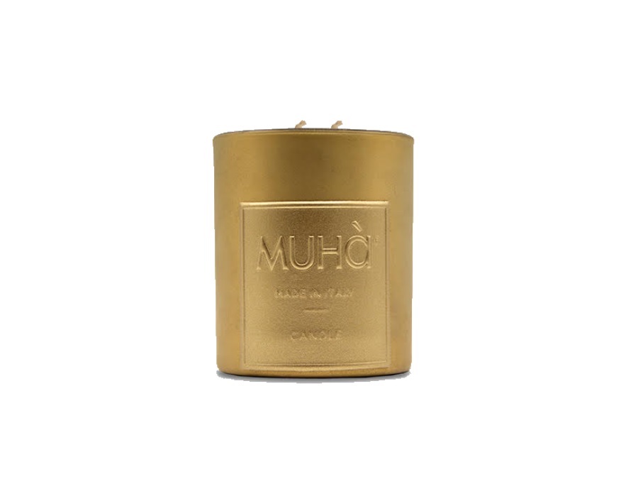 MUHA Candela profumata 300 gr oro - Uva e Fico