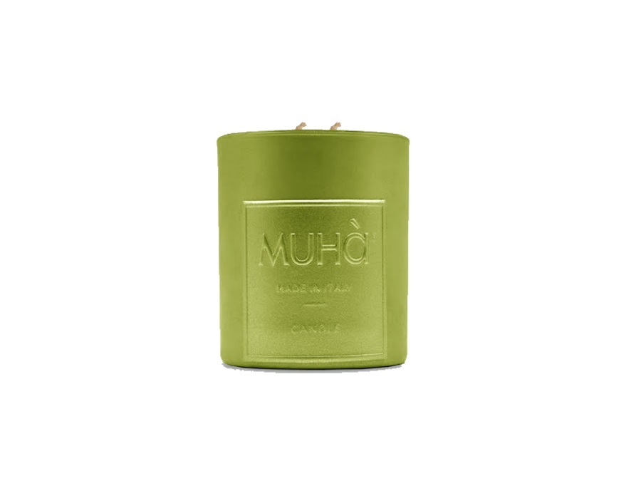 MUHA Candela profumata 300 gr verde chiaro - Mela Verde