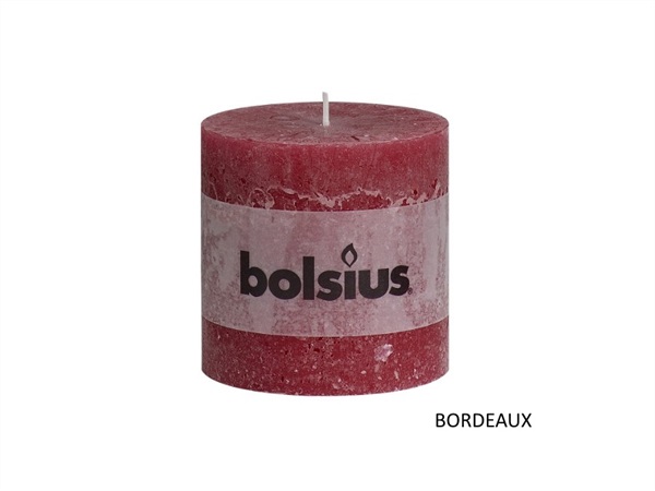 Bolsius candela rustica 100/100 mm