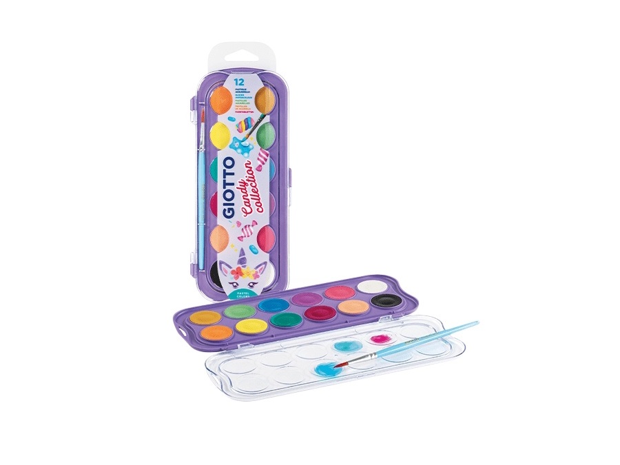 GIOTTO Candy collection, set acquerelli