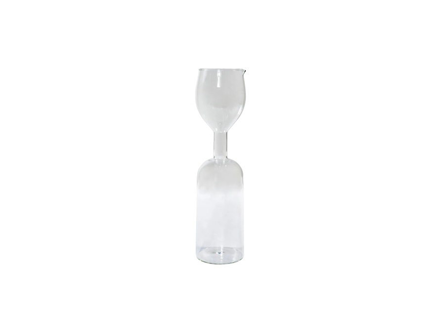 NOVITA' HOME Caraffa - bottiglia in vetro trasparente