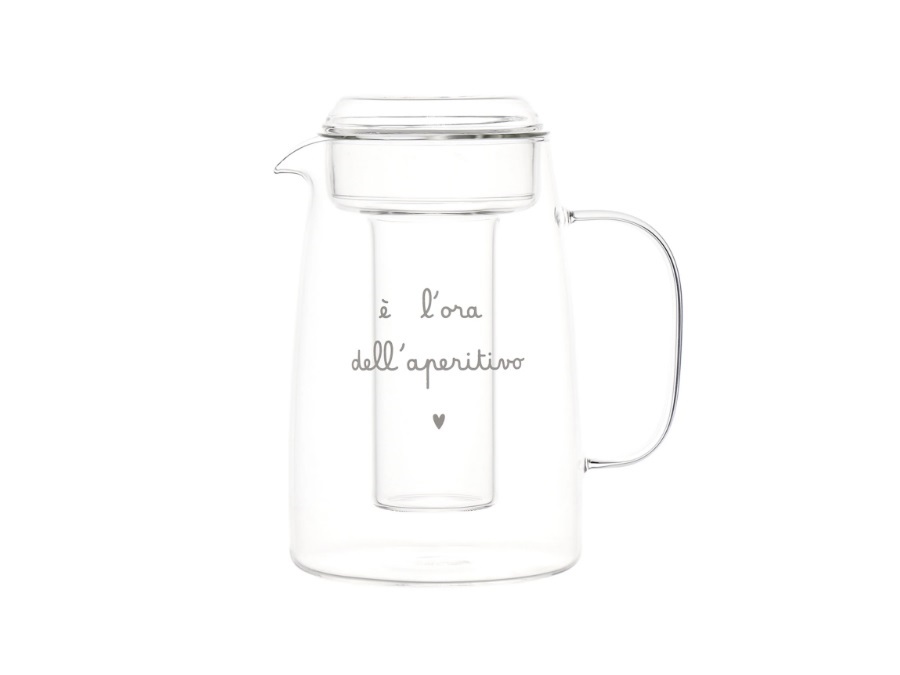 SIMPLE DAY LIVING & LIFESTYLE Caraffa con portaghiaccio, E' l'ora dell'aperitivo