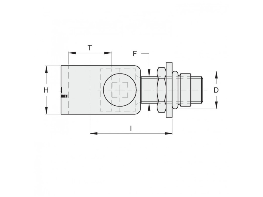 FAC S.R.L. Cardine a fascia regolabile a saldare, VC1304.A22