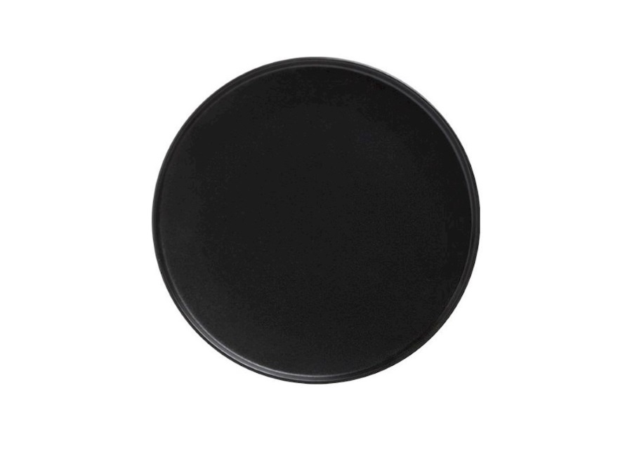 MAXWELL & WILLIAMS Caviar piatto con bordo nero - DIAMETRO 21 cm
