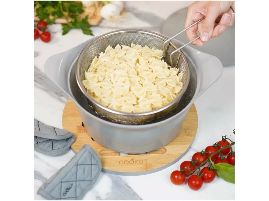 COFARIM COOKUT Cestello di cottura a vapore e frittura, per cocotte Ø33 cm