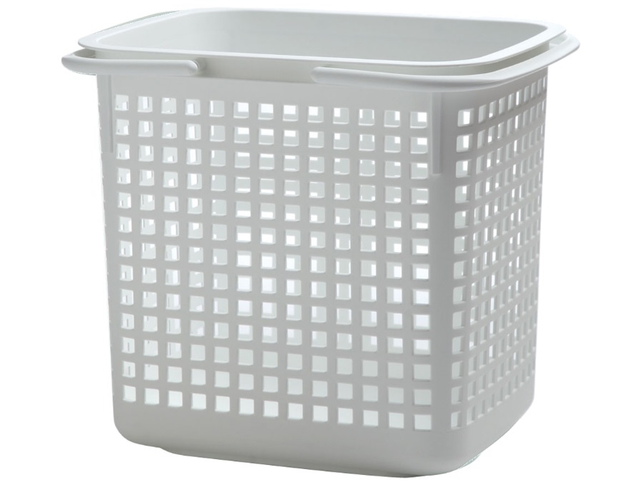 HACHIMAN Cestino basket, large, bianco