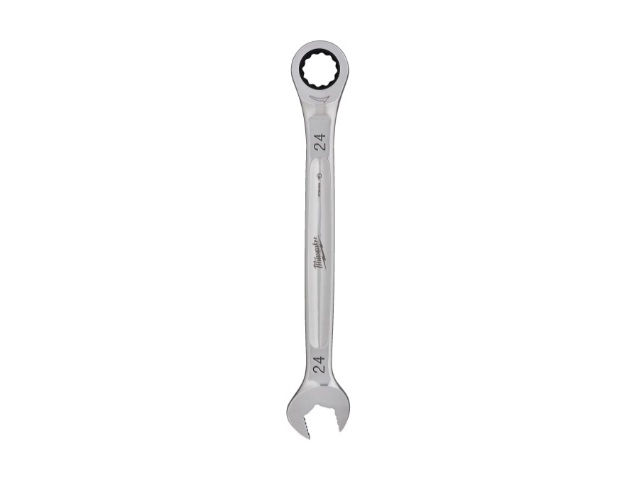 MILWAUKEE Chiave combinata a cricchetto MaxBite - 24 mm