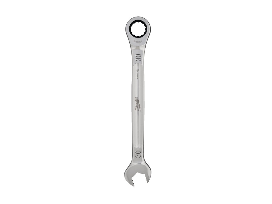MILWAUKEE Chiave combinata a cricchetto MaxBite - 30 mm
