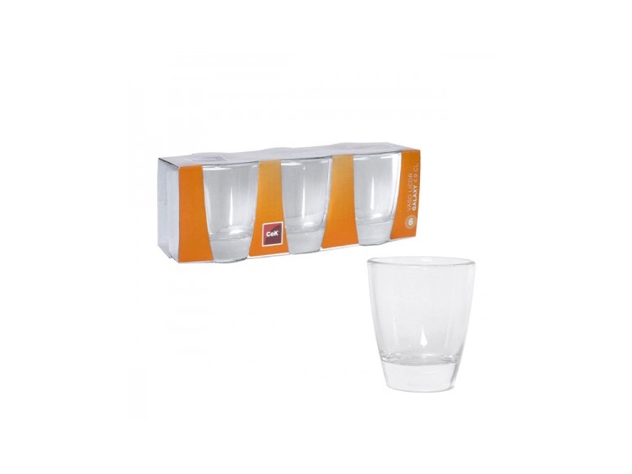 COK Chupito galaxy, set 6 bicchieri liquore - 4,9 cl