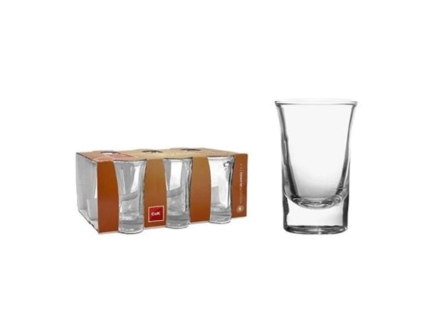 COK Chupito, set 6 bicchieri liquore irlandese - 4,2 cl